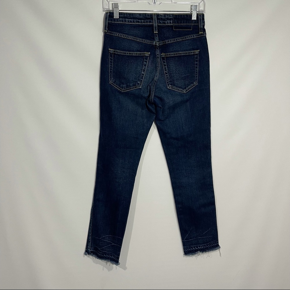 AMO Denim Babe True Blue High Rise Raw Hem - Picture 6 of 13